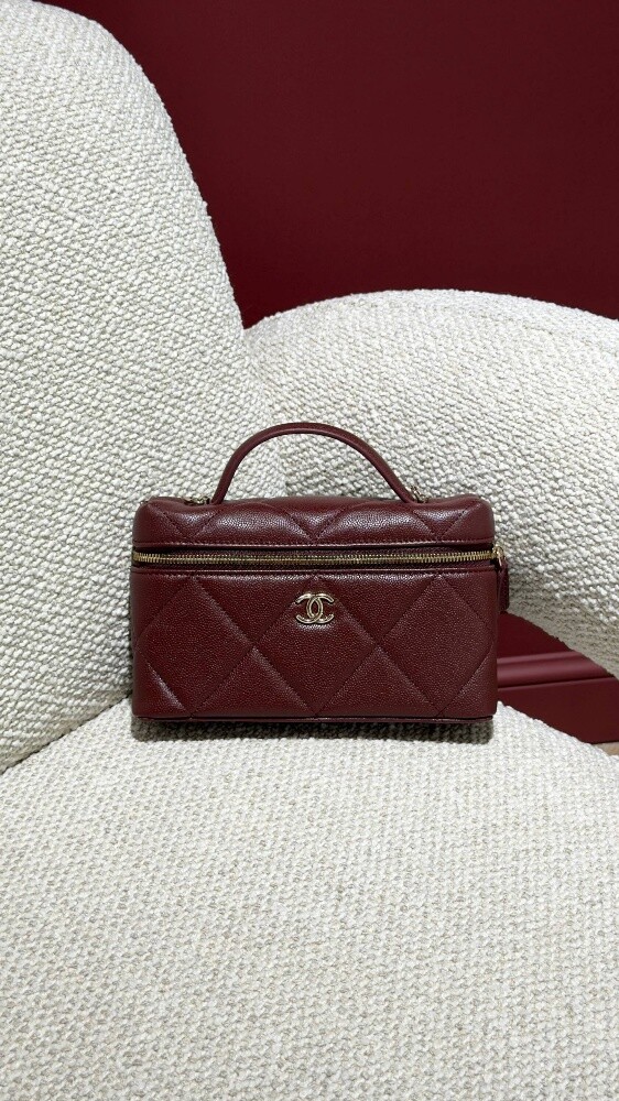 COCO Top Handle Vanity Case Quilted - 7