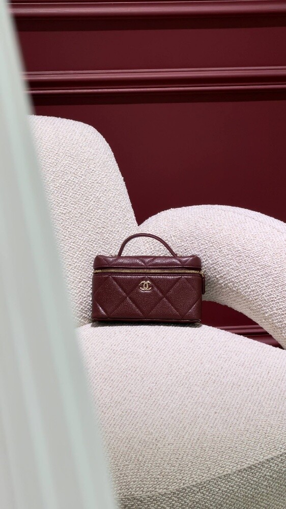 COCO Top Handle Vanity Case Quilted - 2