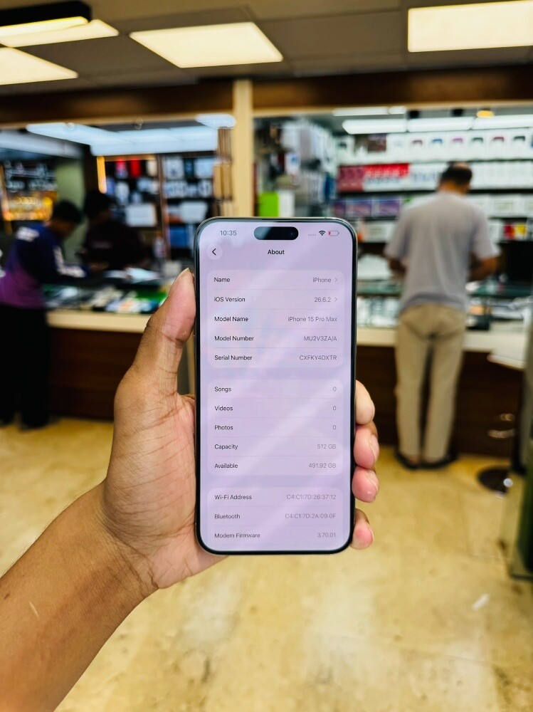 iphone 15 pro mex....512GB - 3