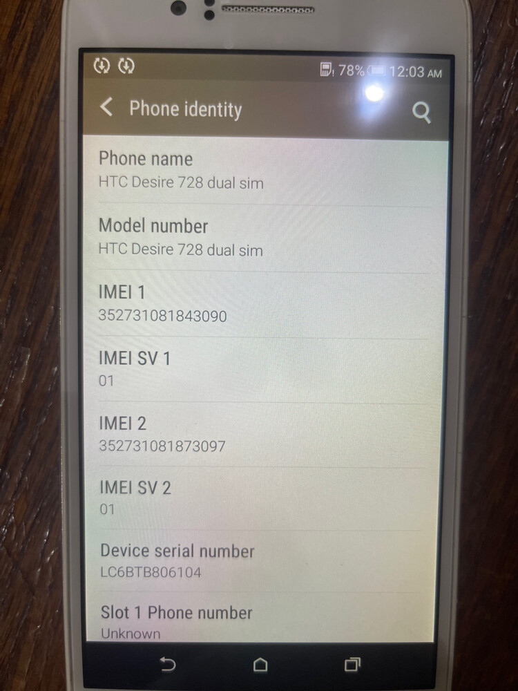 Desire 728 - 4