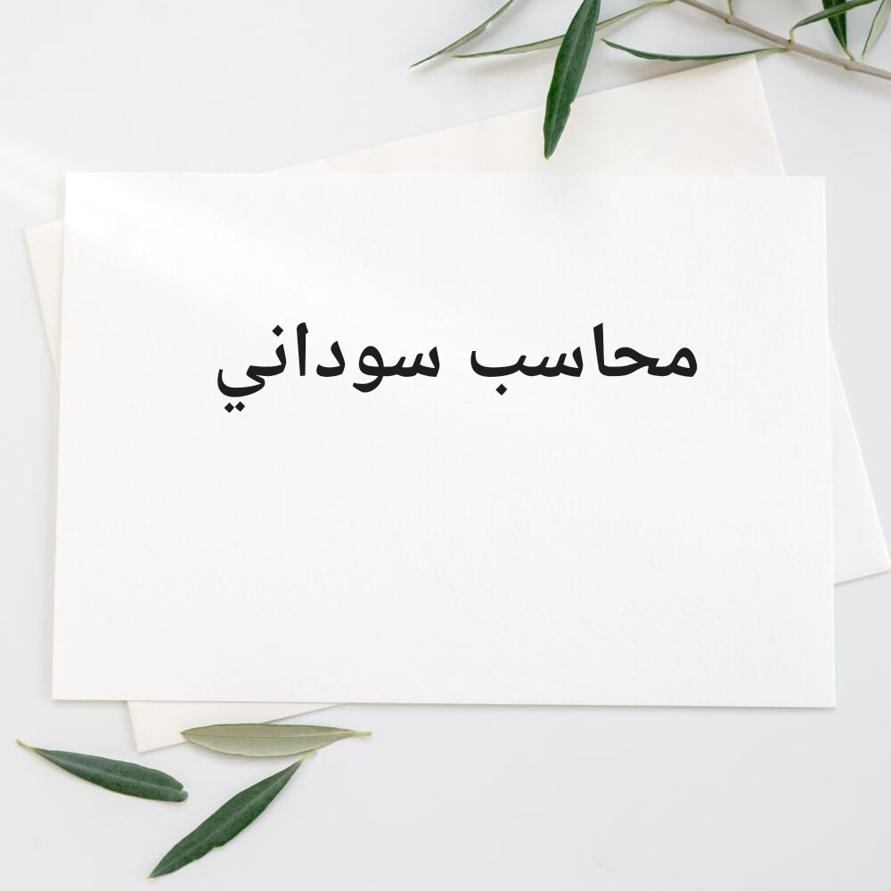 محاسب سوداني - 1
