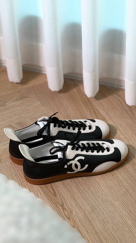 COCO Trainers Suede Calfskin Black - 1