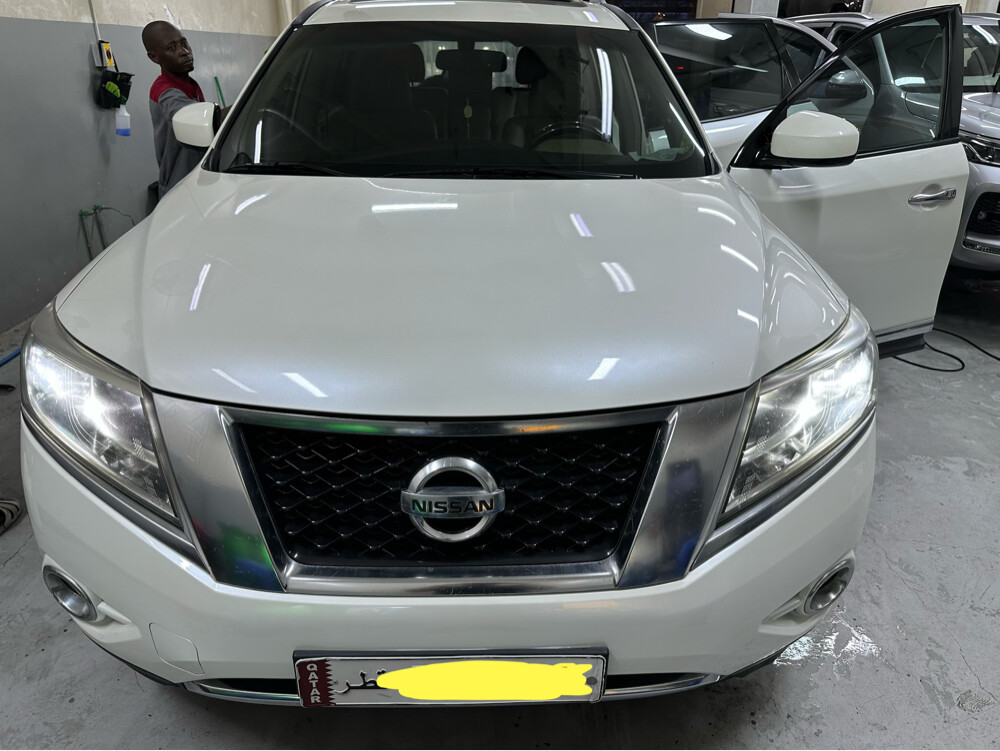 Nissan Pathfinder 2016 SV white - 1