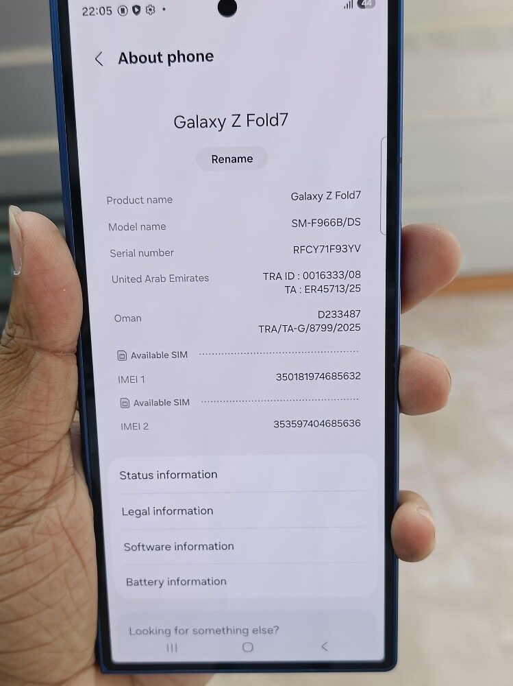 Samsung Galaxy Z Fold 7 - 5