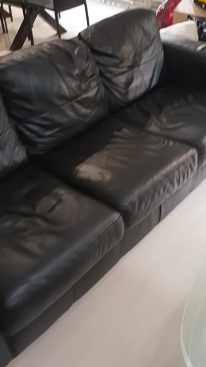 Luxurious leather sofa set for sale - 5