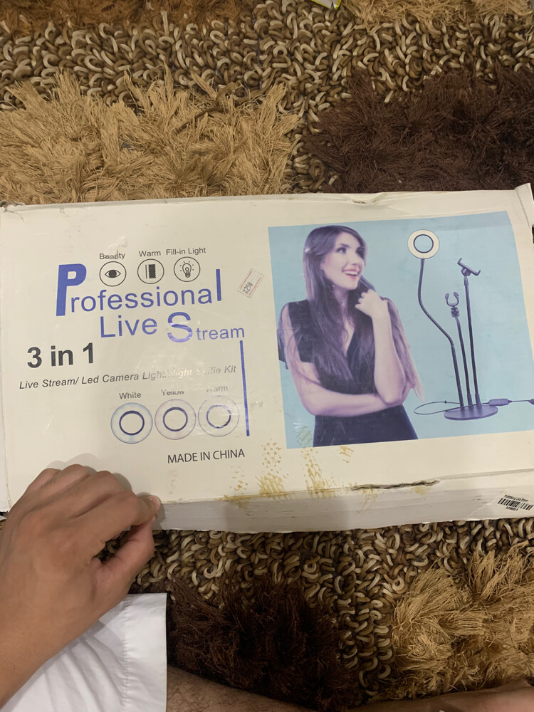 ستاند تصوير ورينق لايت 3 في 1 للب - 3
