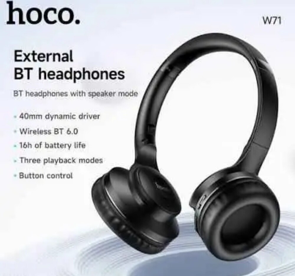 Hoco. W71 wireless headphones - 3