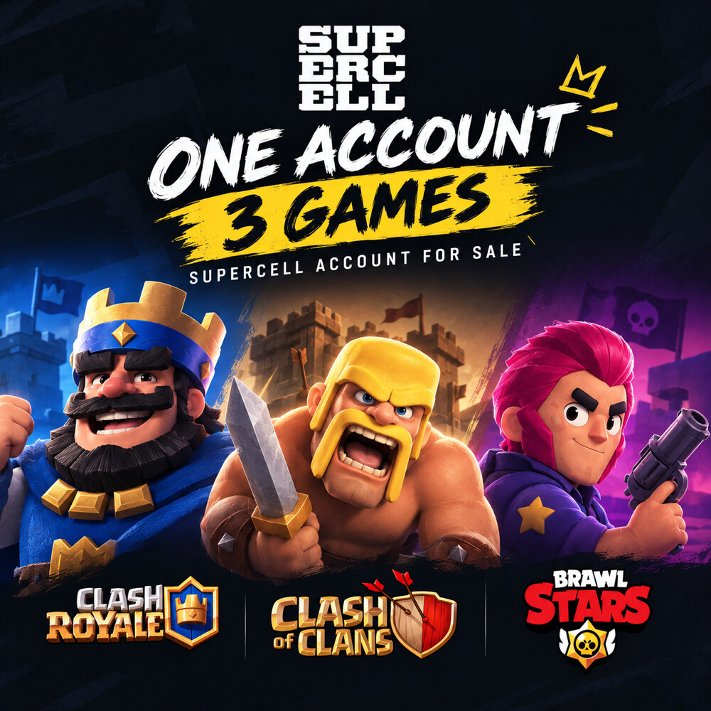 One supercell Three games - 1
