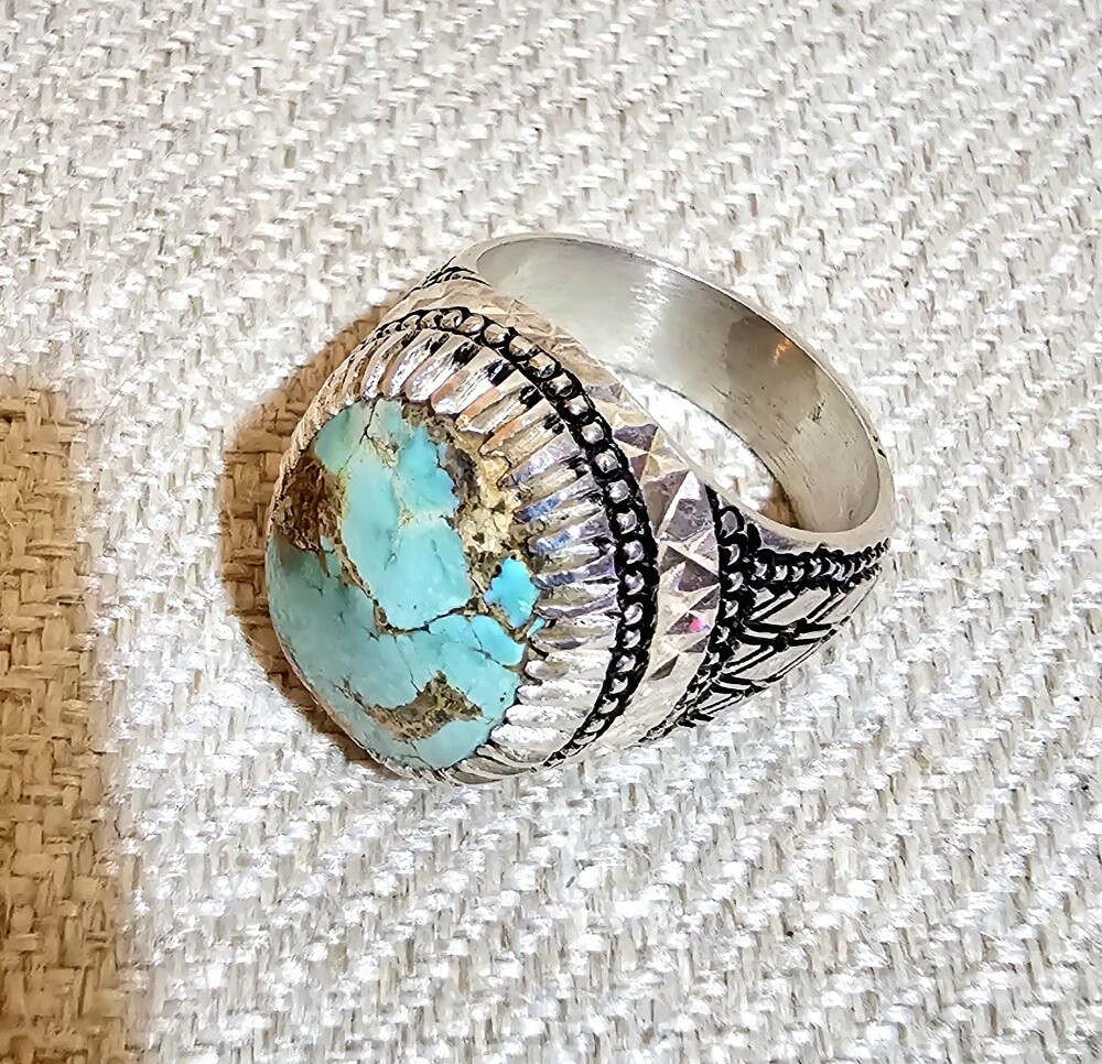 Neyshaburi Turquoise ring - 11