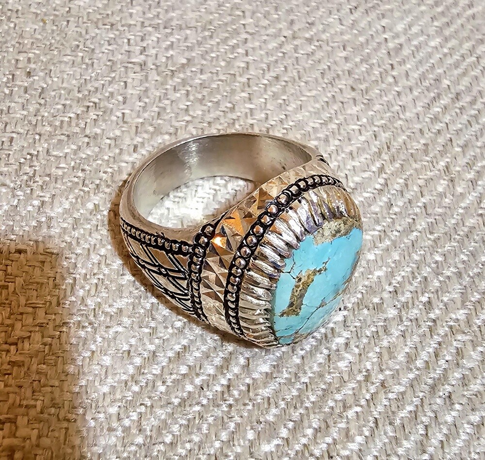 Neyshaburi Turquoise ring - 2