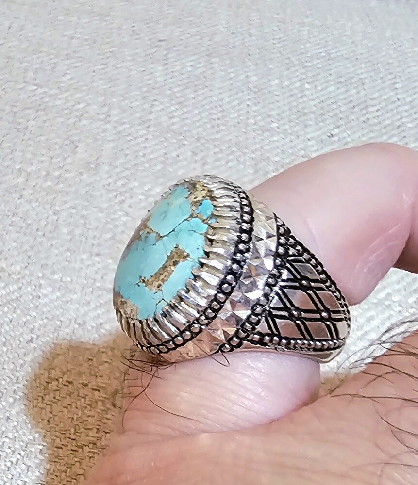 Neyshaburi Turquoise ring - 3