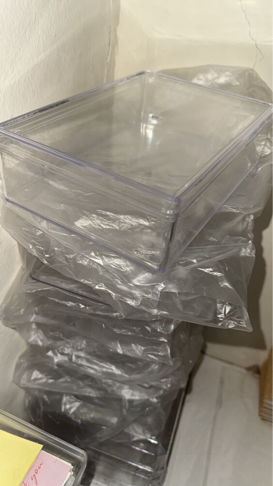 acrylic, plastic, organizer ,boxes - 2