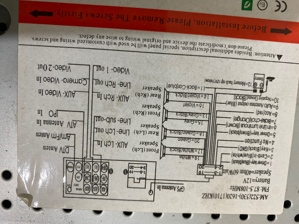Car Screen brand new - 2