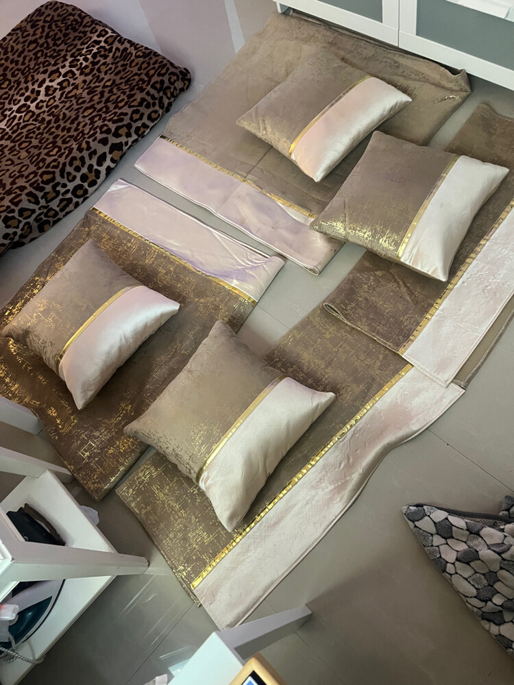 غشاية كنب طقم كامل  - 1