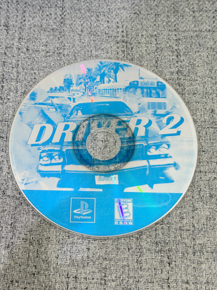 DRIVER 2 GAME / PS1 MEMORY CARD - 1