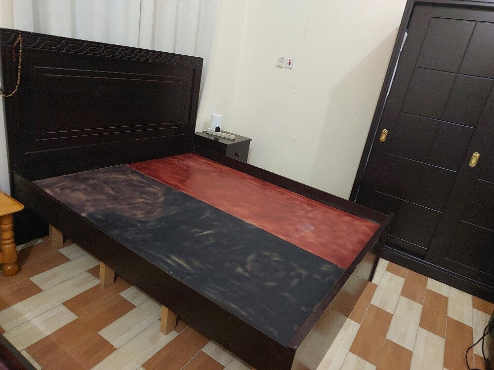Two wooden Beds - 2