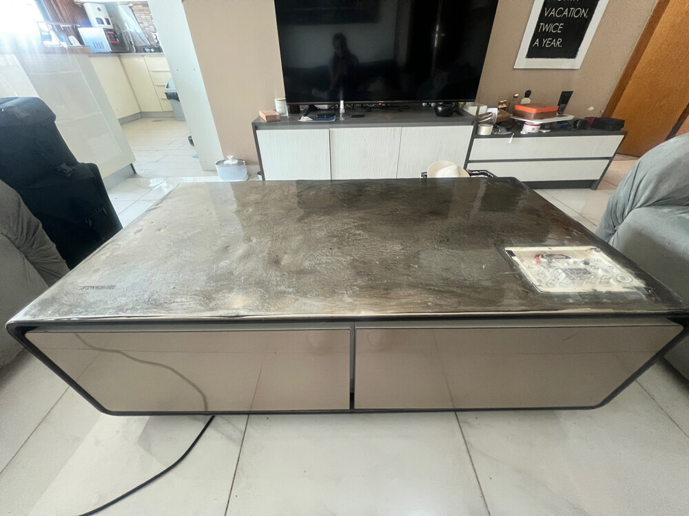 smart coffee table fridge/speaker - 1