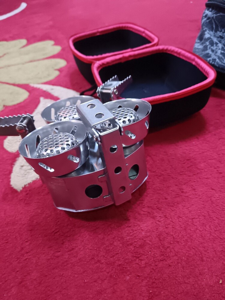 portable campaign stove 2 pice - 4