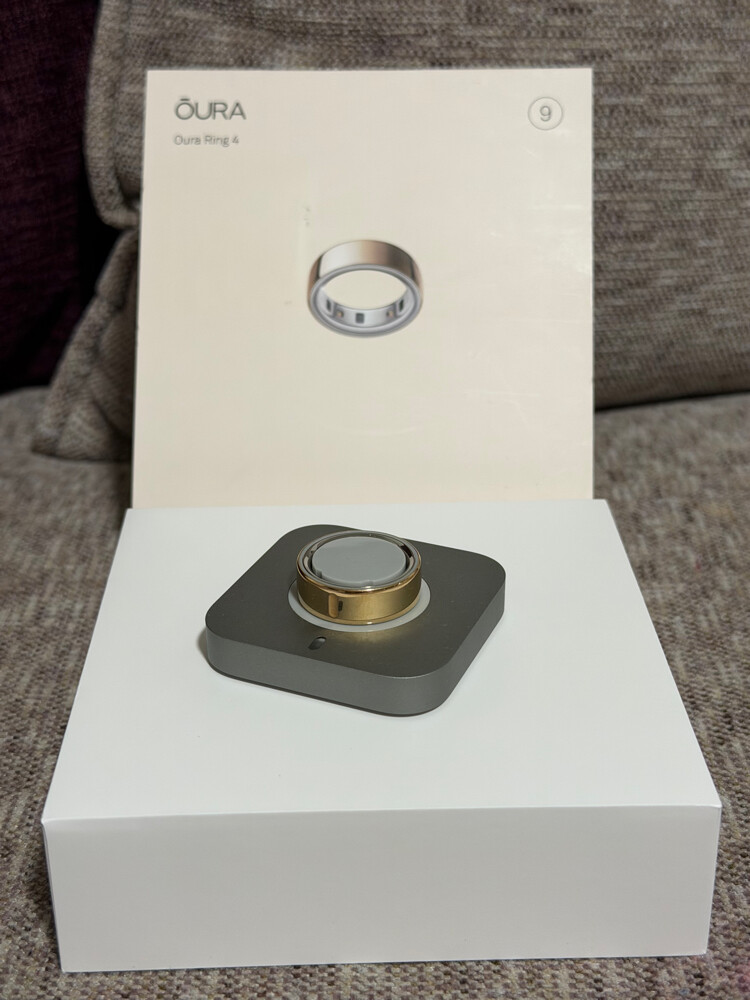 Oura Ring, size 9, rose gold - 1