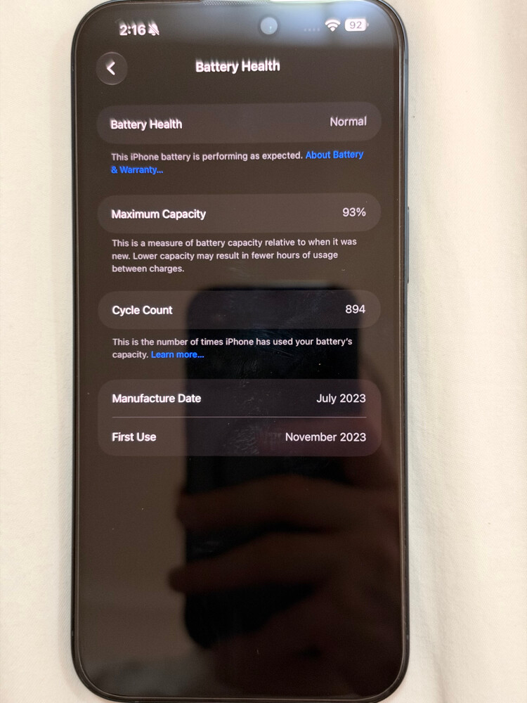 iphone 15 pro max like new - 2