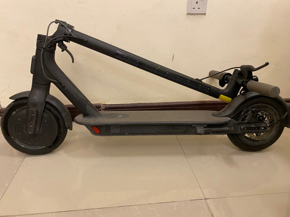 it is an electric scooter the modal - 3