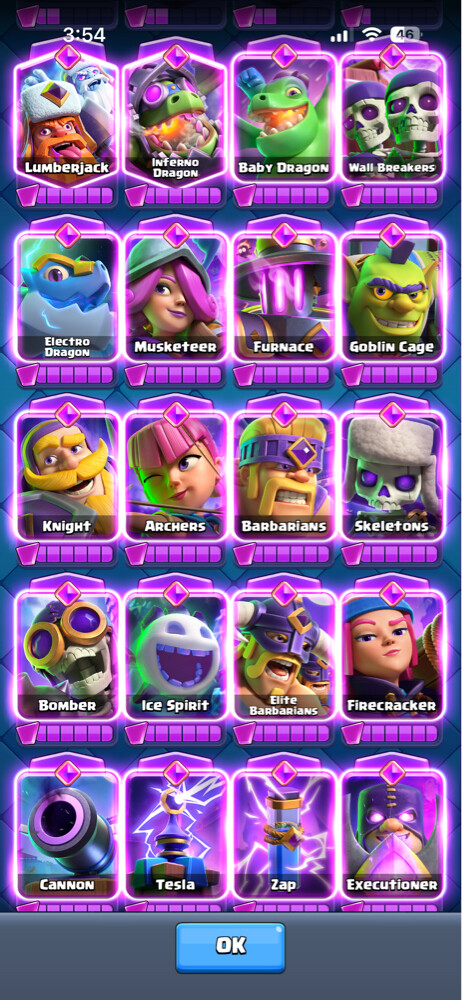 CR Lvl 16, 30 evos, 10 heros  - 1