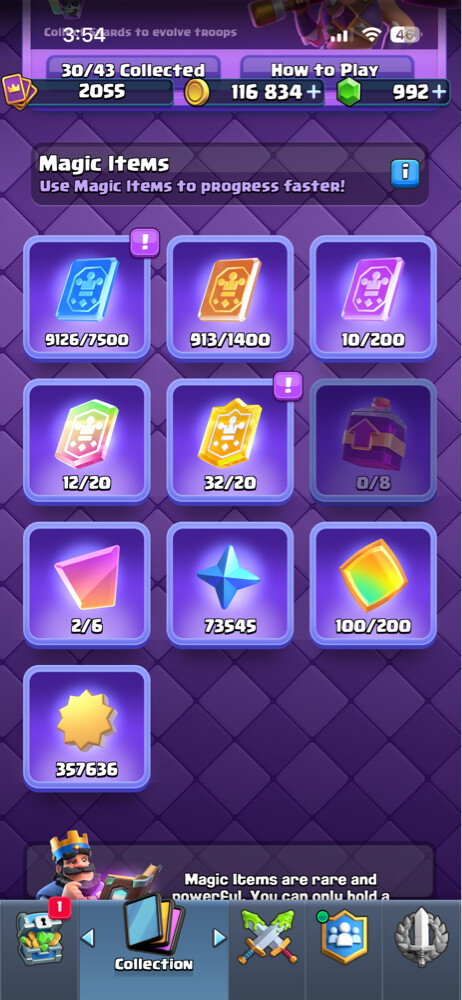 CR Lvl 16, 30 evos, 10 heros  - 3