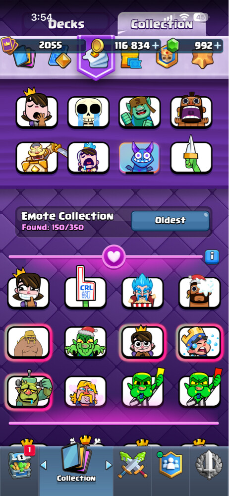 CR Lvl 16, 30 evos, 10 heros  - 4