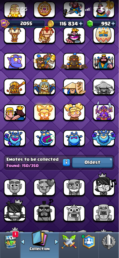 CR Lvl 16, 30 evos, 10 heros  - 21