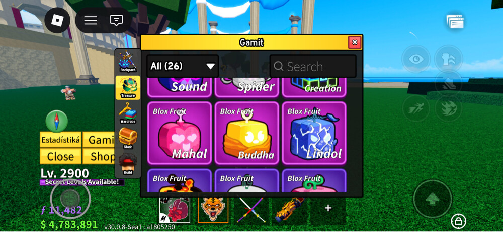 Roblox account , blox fruit - 2