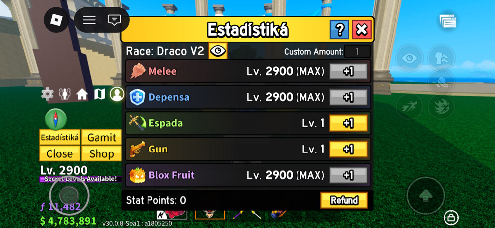 Roblox account , blox fruit - 10