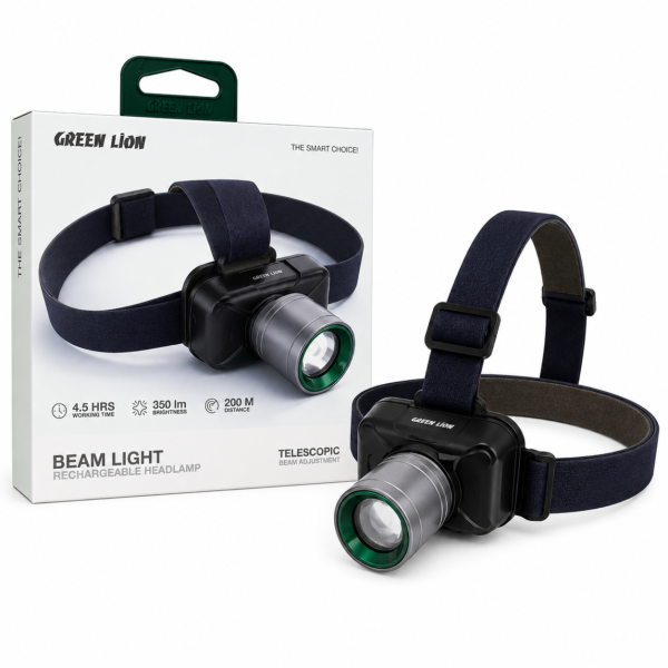 Green Lion Beam Light Rechargeable - 3
