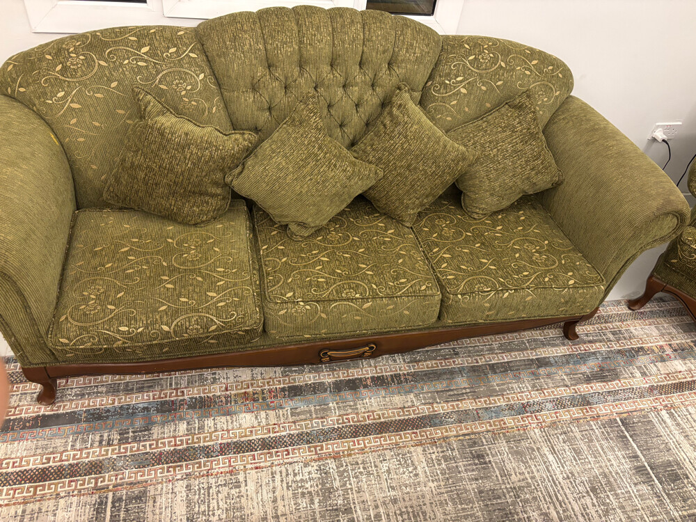 Vintage 3-Seater Sofa - 4