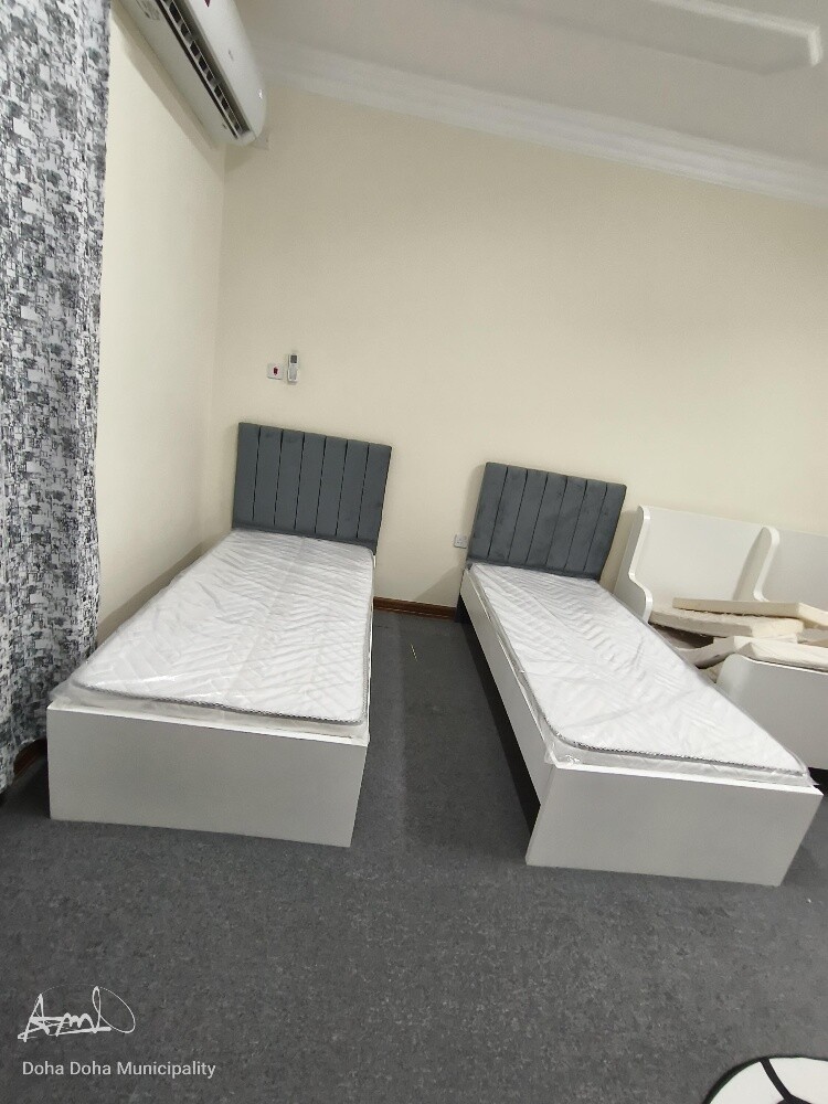 Double bed Single bed box bed new - 15