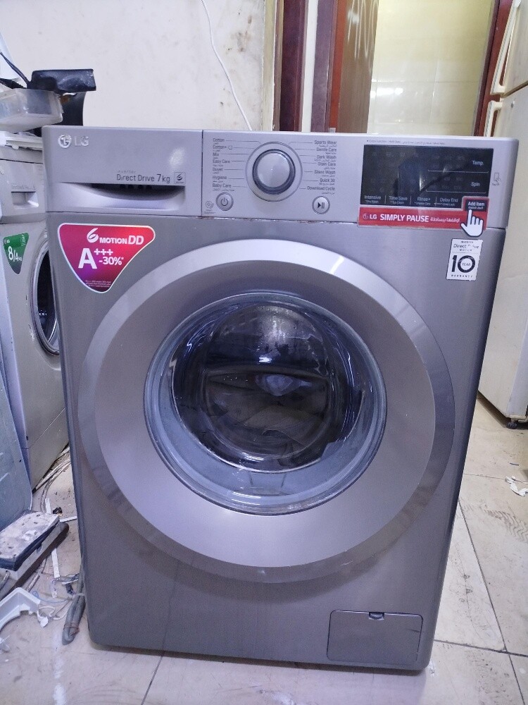 Lg 7kg silver color washing machine - 1