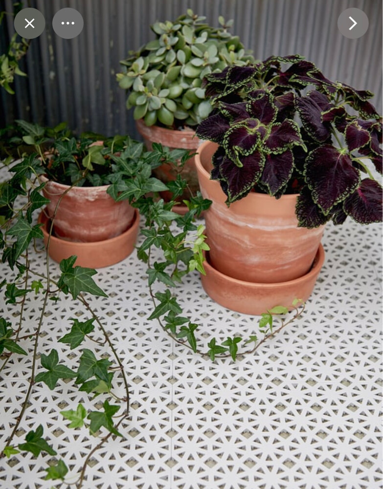 Outdoor floor tiles from IKEA - 1