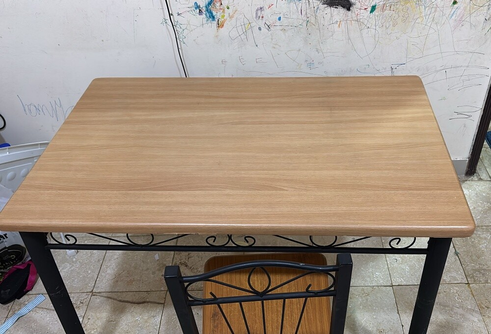 dining table (4 seater) + 1 chair - 3