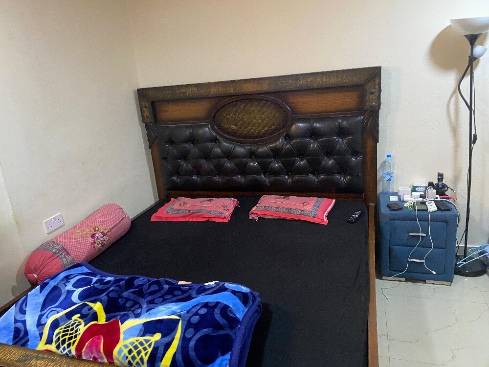 King Size Bed Set with New Mattress - 1