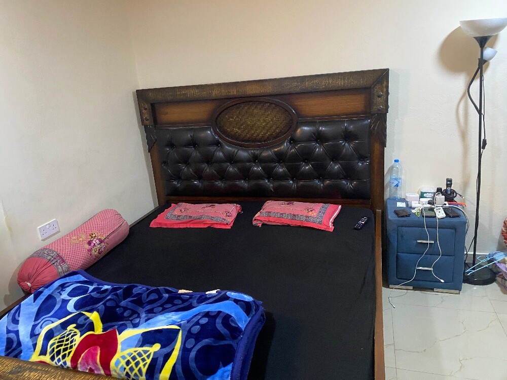King Size Bed Set with New Mattress - 2