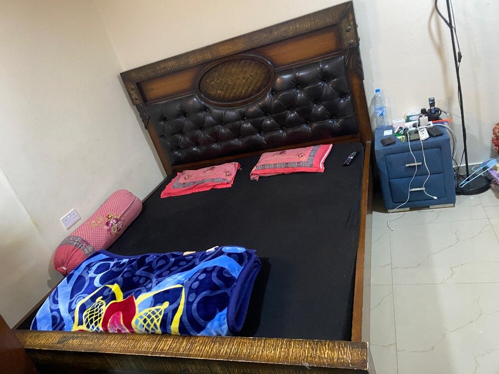 King Size Bed Set with New Mattress - 5