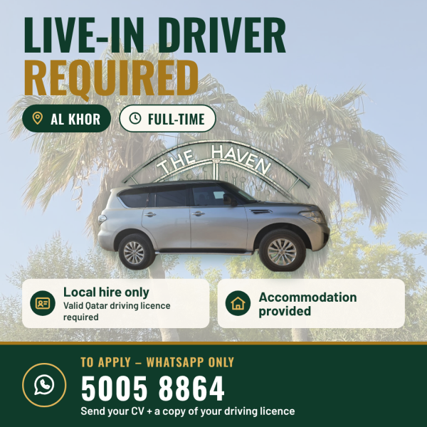 Full time driver required - 1