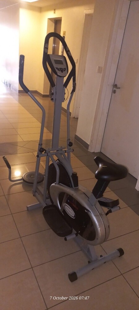 2-in- 1 Elliptical Exercise bike - 2