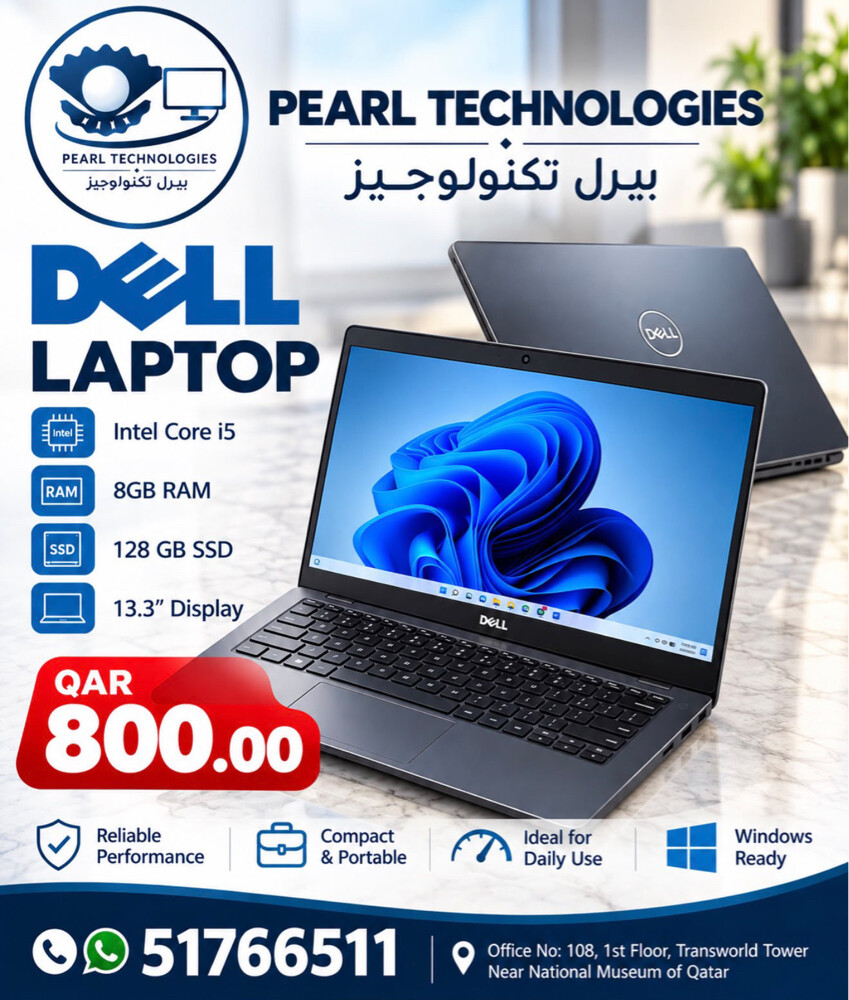 Dell core i5 Laptop - QAR 800 only! - 1