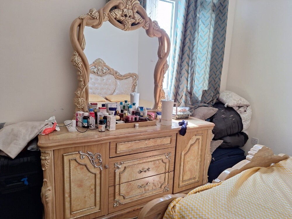 used bed ,showcase - 2