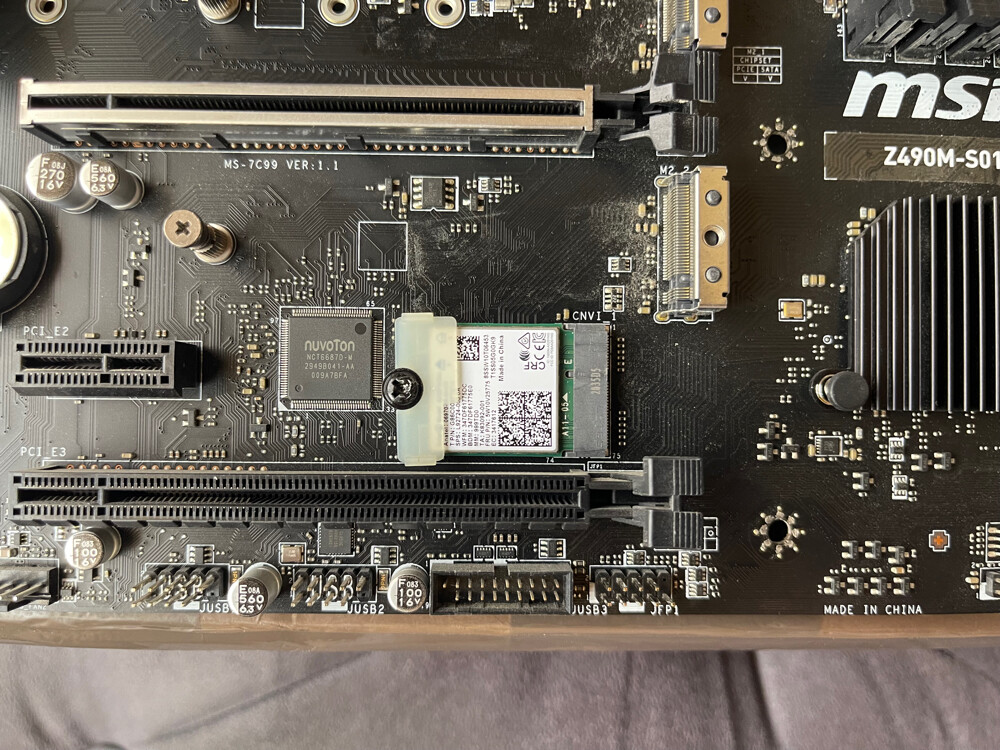 MSI Z490M-S01 motherboard LGA1200 - 2