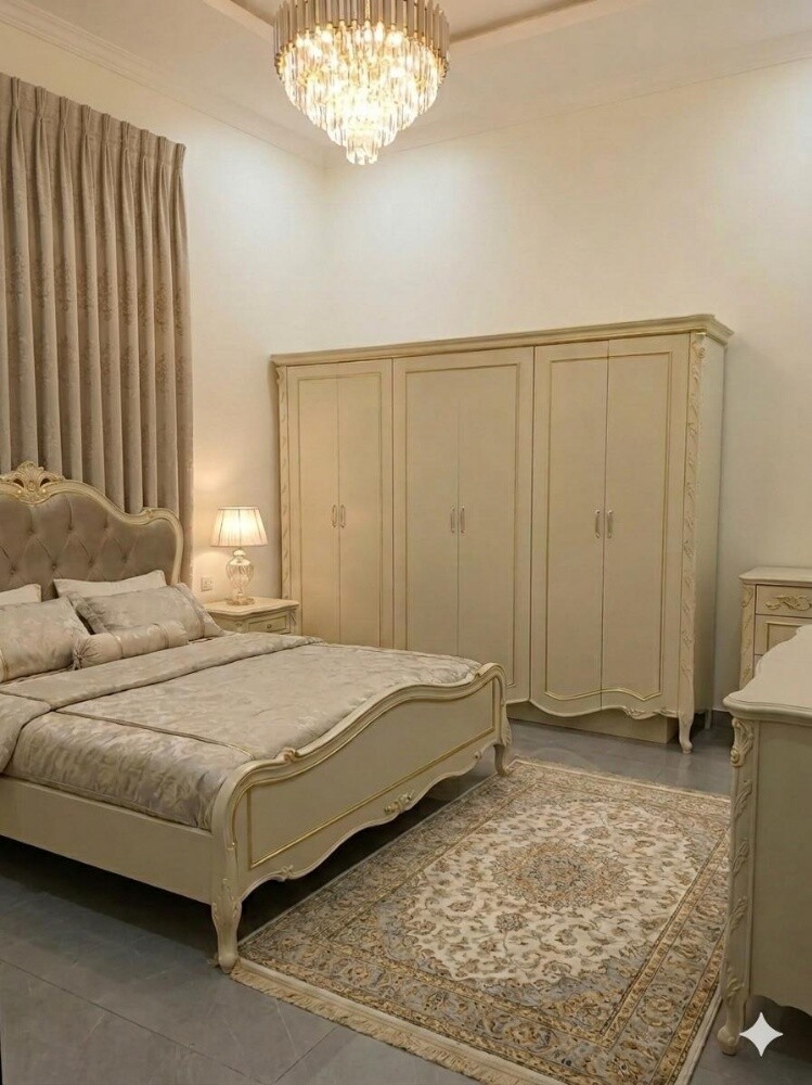 طقم غرفة نوم فاخر كامل - 3