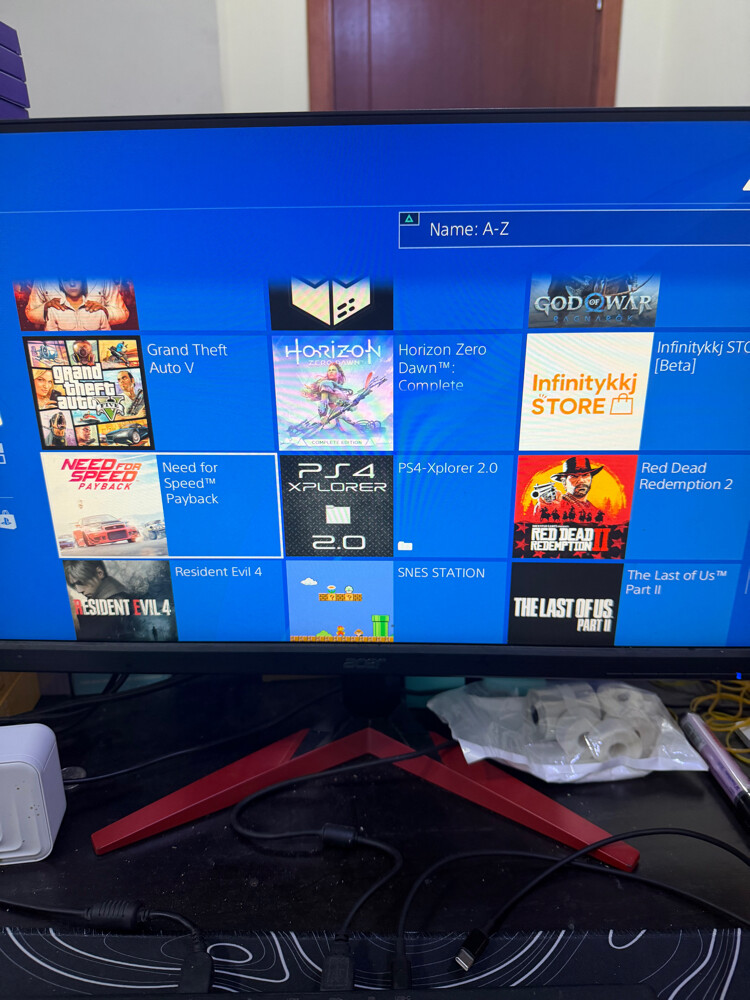 Ps4 pro jailbreak + top games - 4