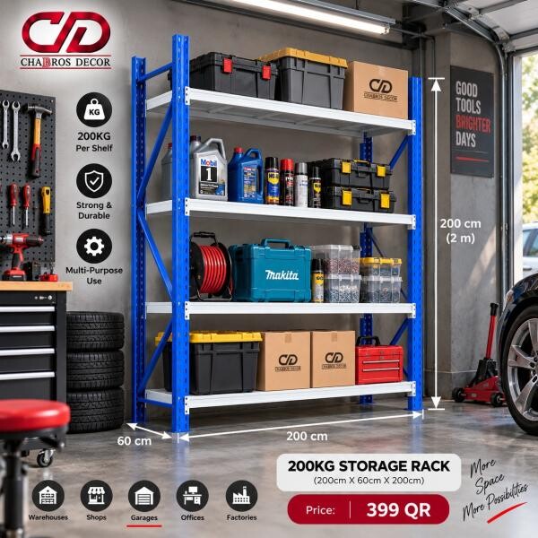 Heavy Duty Storage Rack 200KG - 3