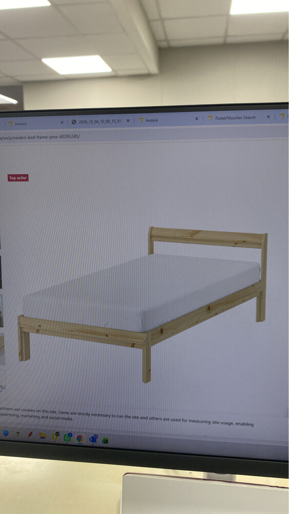 ikea bed and mattress  - 2