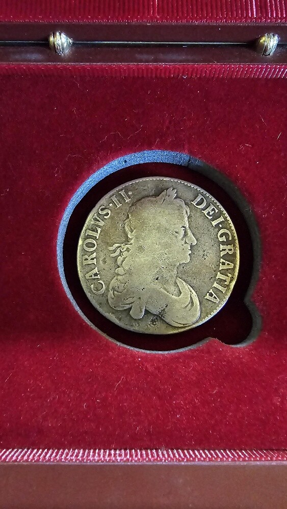 King Charles II Crown 1664 - 6